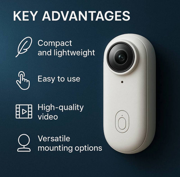 Action 4K Professional Body Camera By Eliver